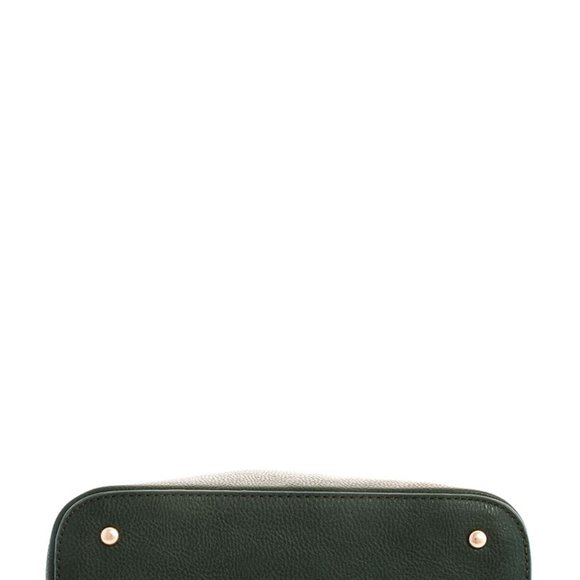 Ostrich Embossed Emblem Dome-Shaped Cross Body| Women Handbags|Small Purses - Picture 4 of 6